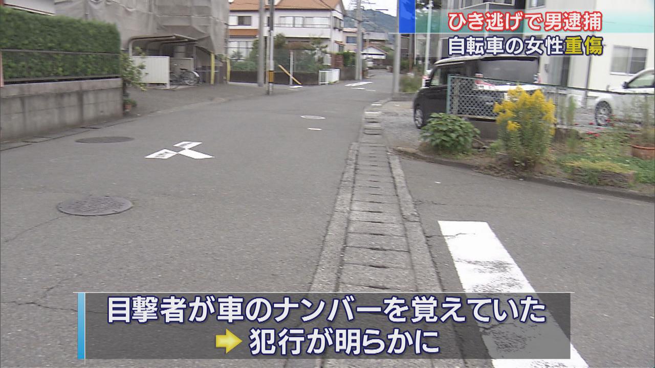 画像: 自転車の60歳女性をひき逃げした疑いで、軽乗用車の24歳男を逮捕「覚えはない」　静岡市清水区