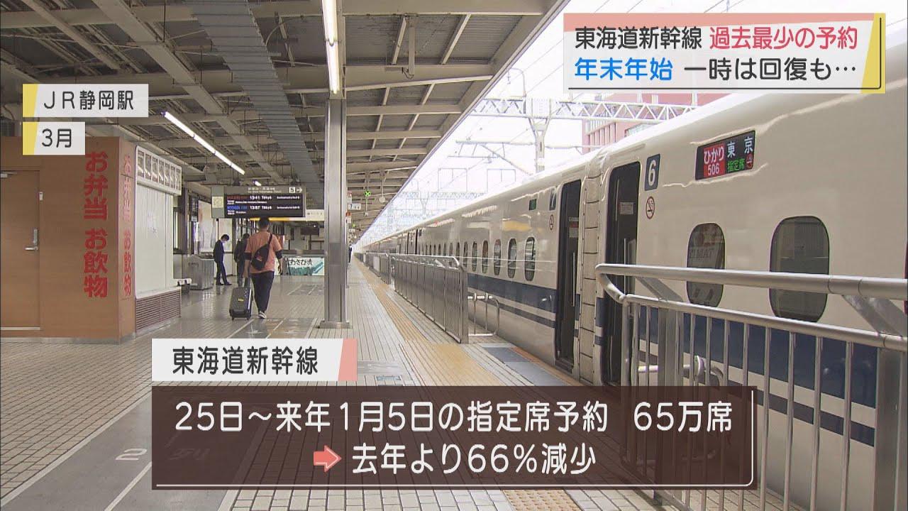 画像: 東海道新幹線の年末年始の予約、前年の3割ほど…GoToトラベル停止でツアーキャンセル相次ぐ youtu.be