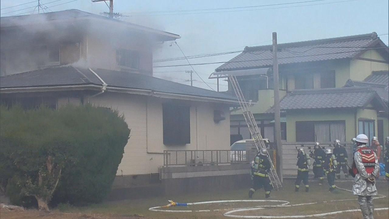 画像: 浜松市で朝火事　80代男性が死亡、妻は逃げて無事
