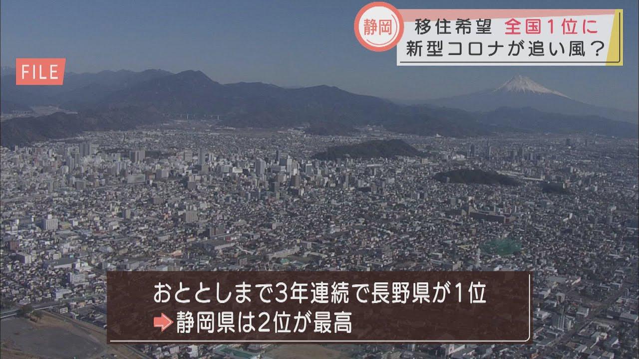 画像: 静岡県が初めて移住希望地1位に　すべての年代でトップ　県担当者「実際の移住につなげたい」 youtu.be