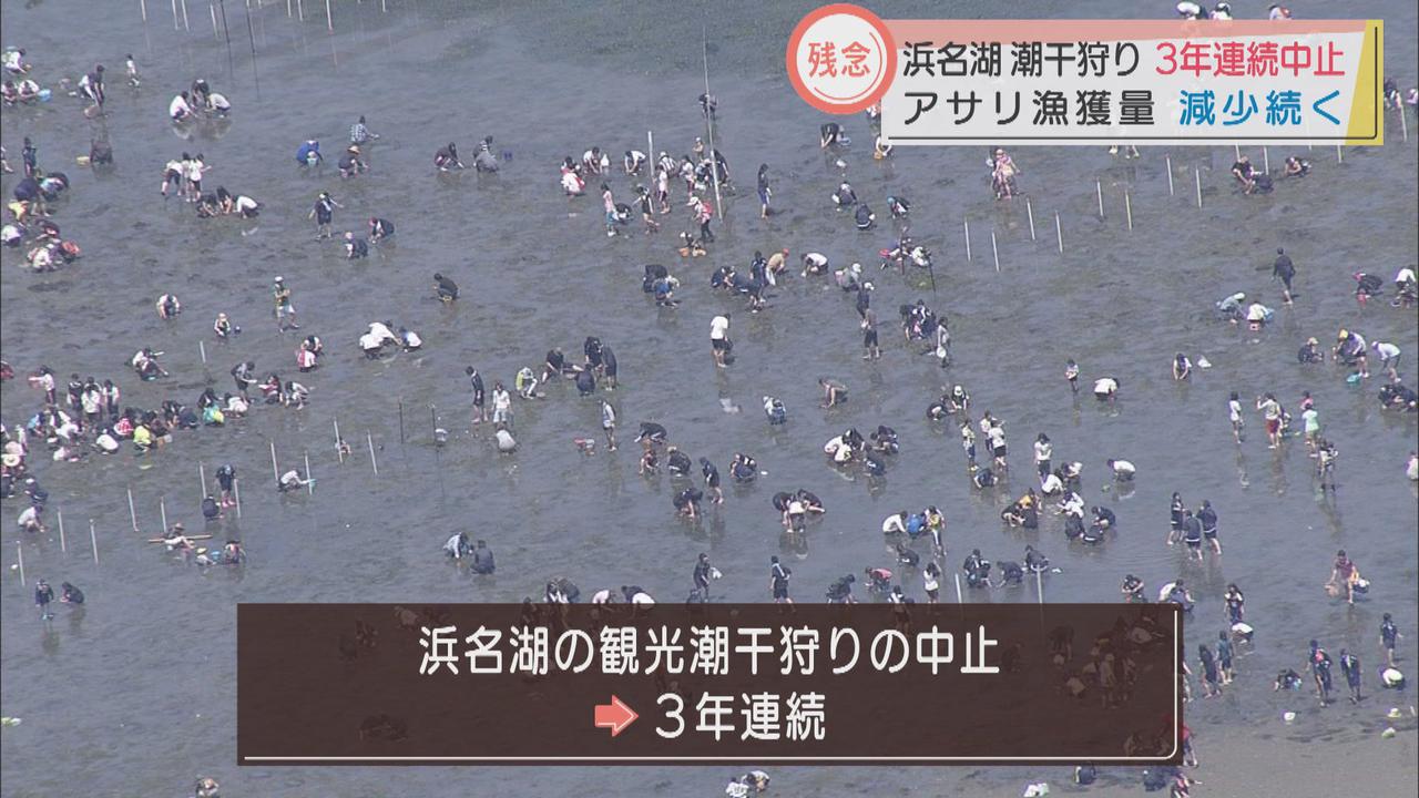 画像: ３年連続中止…浜名湖の観光潮干狩り　漁獲量減少で　静岡県