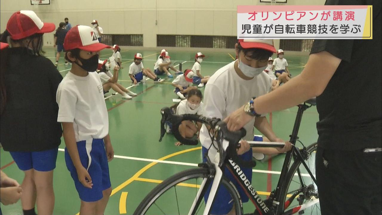 画像: 下田市の小学校でオリンピアンが講演