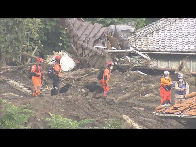 画像: 行方不明の19人の捜索が続く　/静岡・熱海市の土石流災害 youtu.be