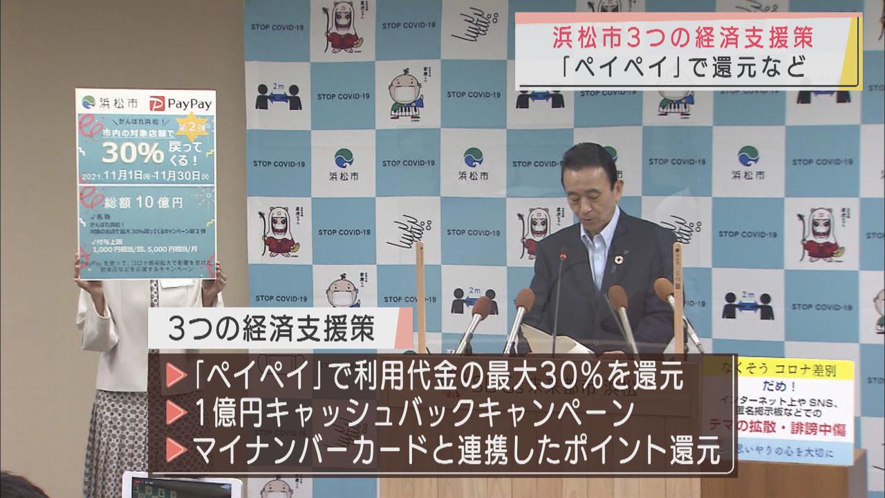 画像: 新型コロナ感染の影響を受けた飲食店などに３本の矢となる経済支援策　浜松市