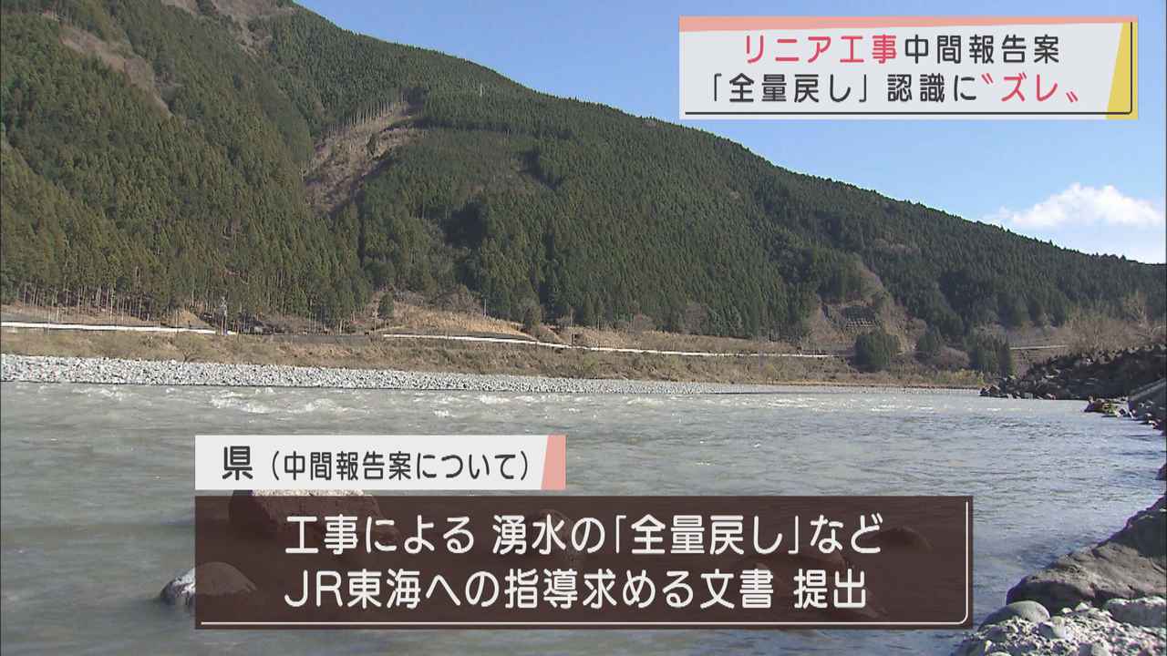 画像: 「JR東海と認識が異なっている…」　静岡県が国交省に文書提出　リニア中間報告案