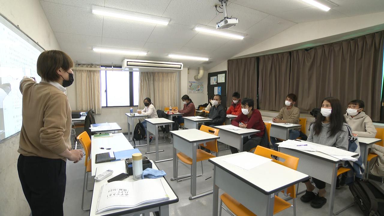 画像: 静岡市内の日本語学校