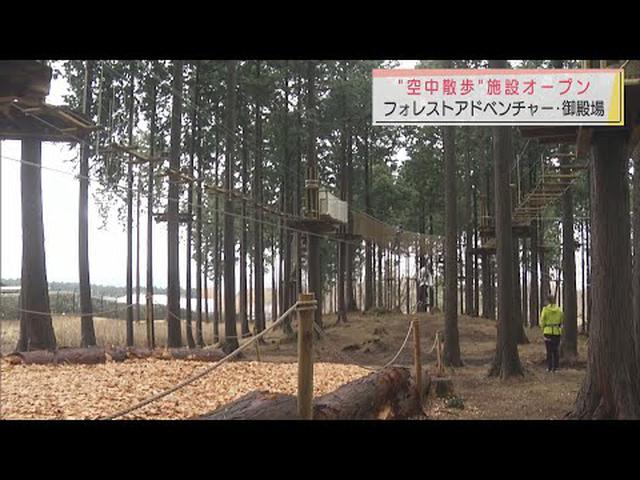 画像: 「富士山樹空の森」に「空中散歩」の施設フォレストアドベンチャーがオープン　静岡・御殿場市 youtu.be