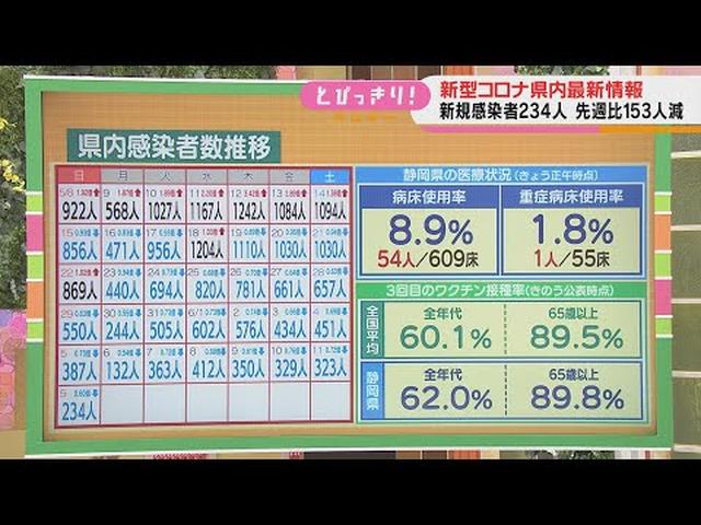 画像: 【新型コロナ/６月１２日】静岡県２３４人感染…３０市町が１桁台以下　沼津リハビリテーション病院でクラスター youtu.be