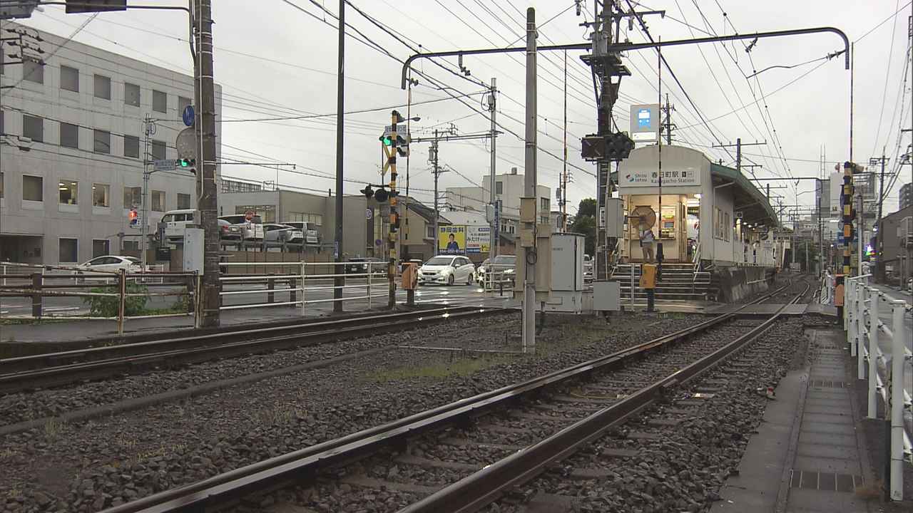 画像: 静岡鉄道で2日連続の置き石か…防犯カメラに「石を置くような人影」　静岡市