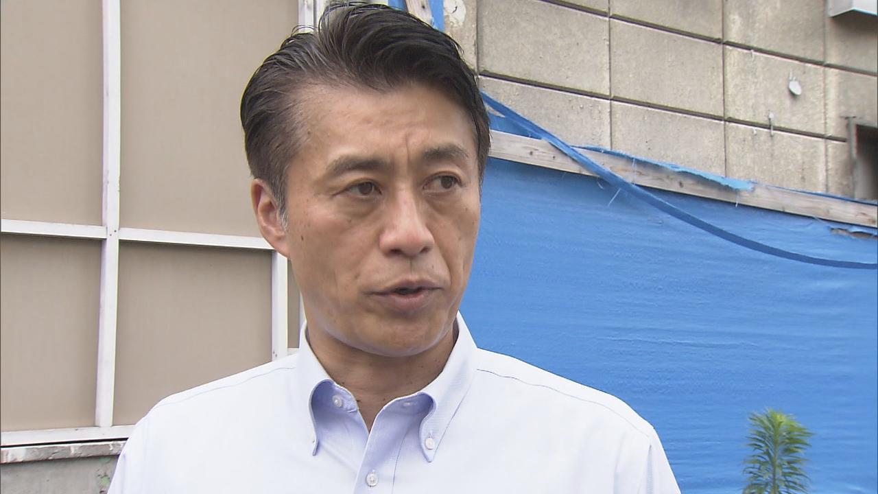 画像: 取材に応じる細野豪志氏