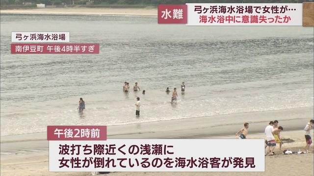 画像: 心臓マッサージやAEDで蘇生図りドクターヘリで搬送　海水浴場で女性が意識不明の重体　静岡・南伊豆町 youtu.be