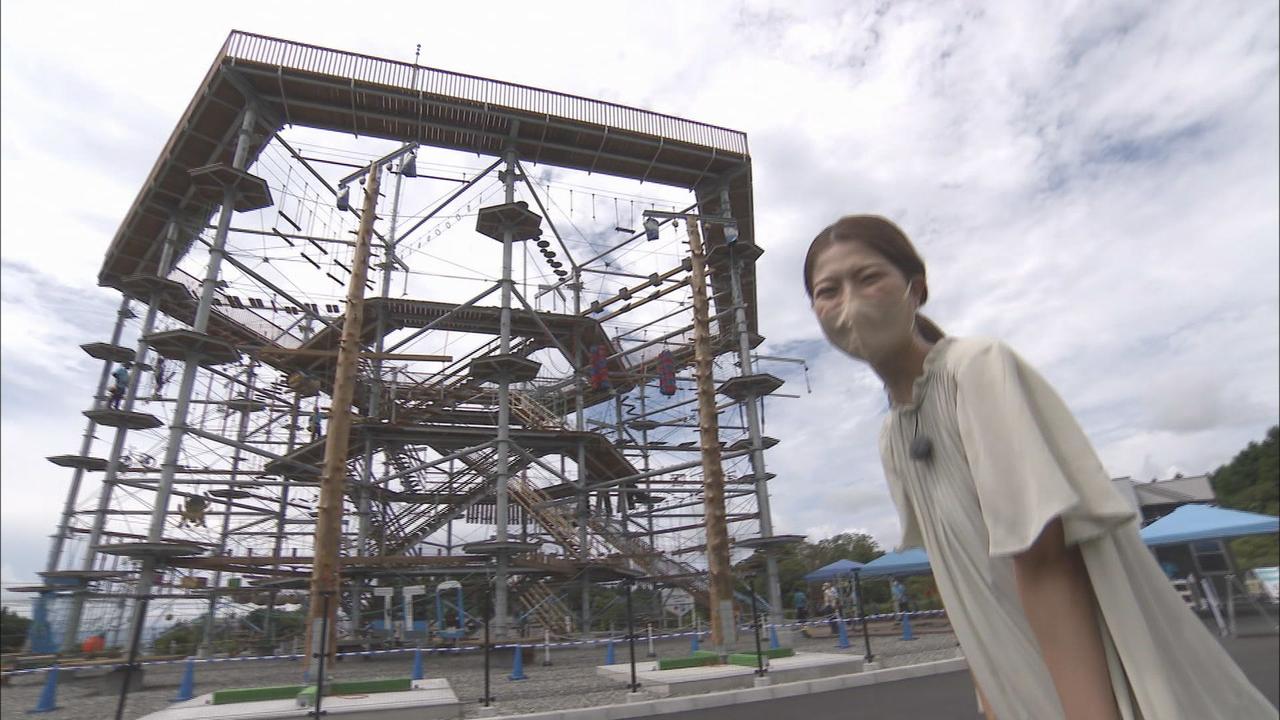 画像: 3メートルから13メートルまでの3階層…　巨大アスレチック「ドラゴンキャッスル」誕生　静岡・三島市