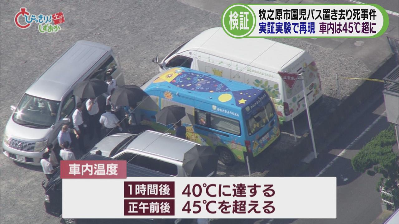 画像: 車内は４５℃を超える暑さ