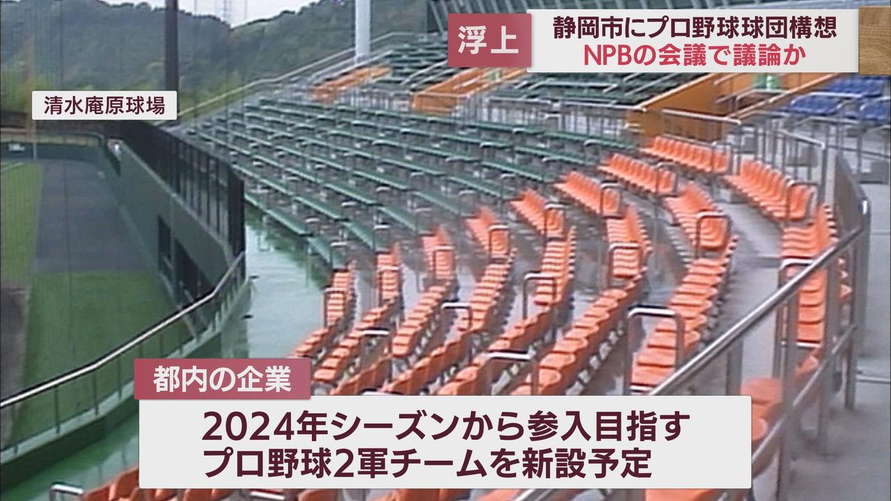 画像: 静岡市にプロ野球の2軍球団新設？　NPBのオーナー会議でも協議　田辺市長「見守っていきたい…」