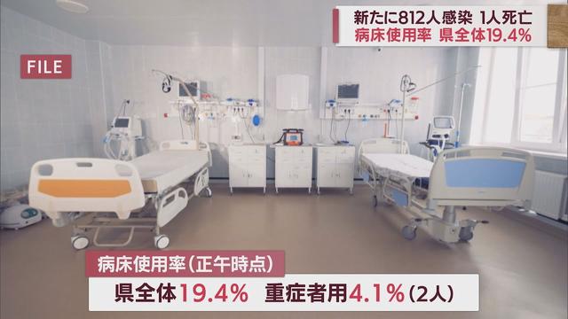 画像: 【新型コロナ】静岡県812人感染　死者1人　病床使用率19.4% youtu.be