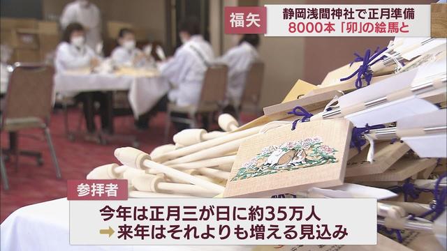 画像: 新年に向けて8000本の「福矢」づくり　静岡市・静岡浅間神社 youtu.be