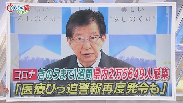 画像: 川勝知事が新型コロナに強い危機感…『医療ひっ迫警報』発令も　「インフルも週ごとに倍増」　救急搬送の受け入れ病院がなかなか見つからない事案も　静岡県 youtu.be