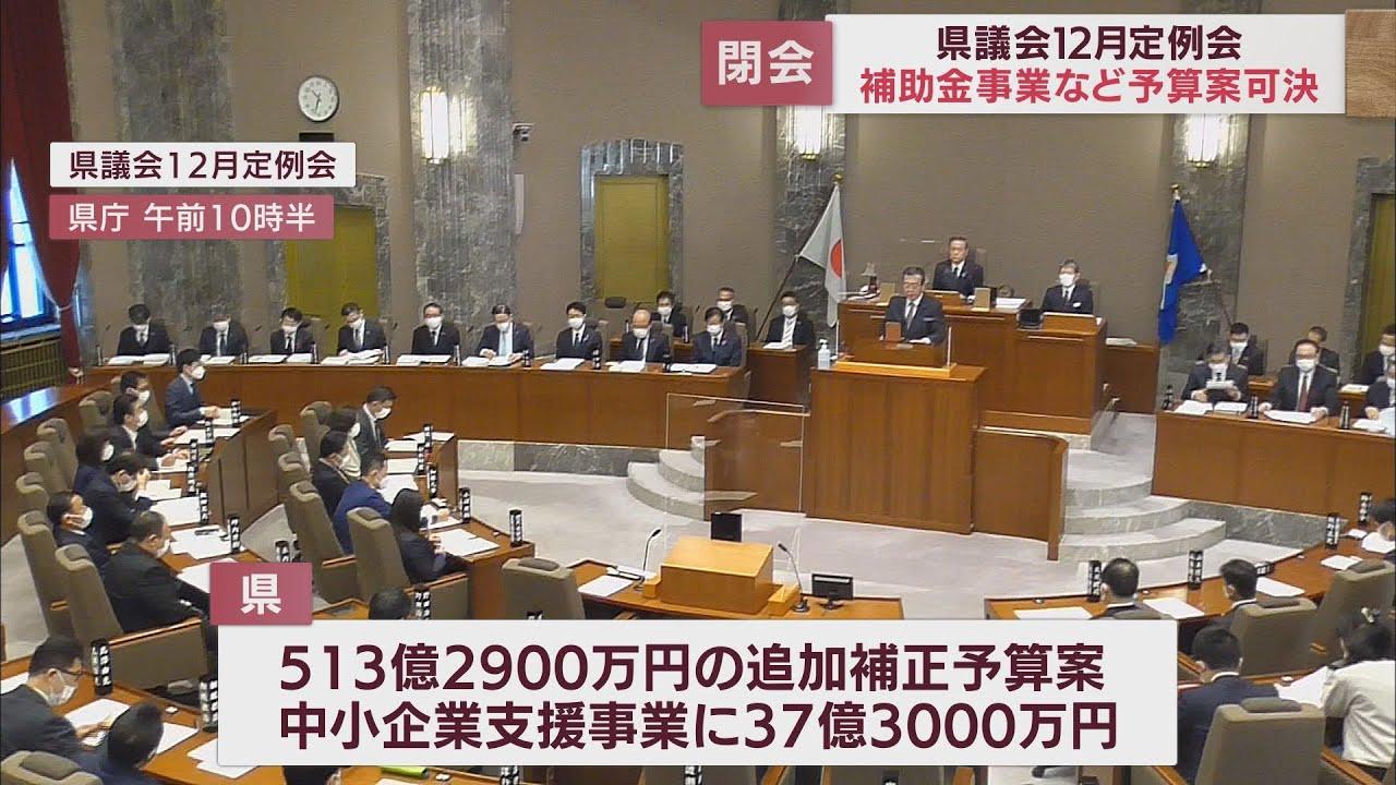 画像: 受け付け再開した補助金事業の予算等盛り込んだ補正予算案を可決して閉会　静岡県議会12月定例会 youtu.be