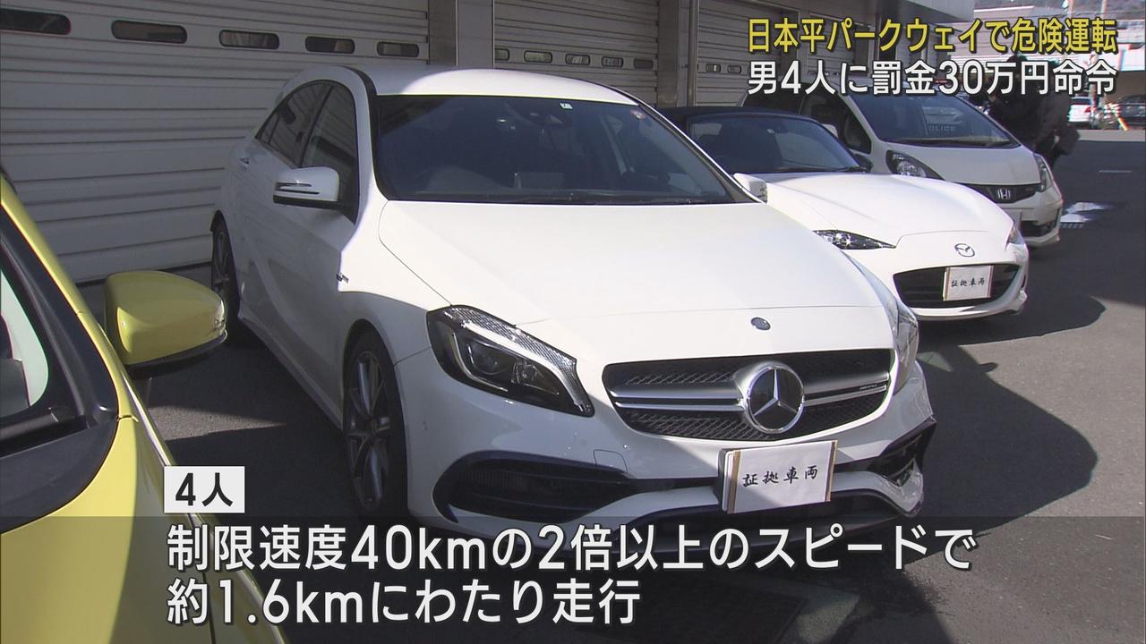 画像: 日本平パークウェイを車4台で連なりスピード違反　運転した4人に罰金30万円の略式命令　静岡市