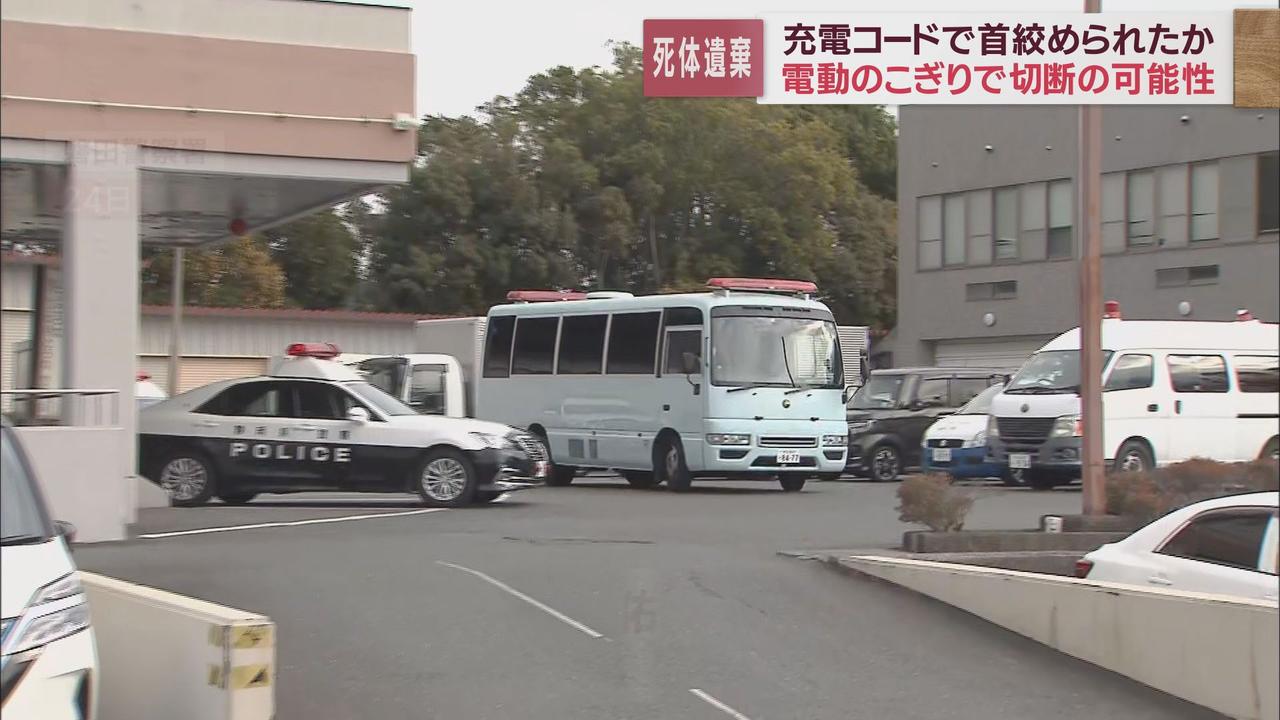 画像: 容疑者が乗った車両　磐田警察署