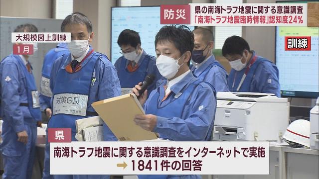 画像: 南海トラフ『臨時情報』知っている静岡県民は４人に１人　津波に関し「揺れを感じたら直ちに避難」は１０ポイント減少 youtu.be