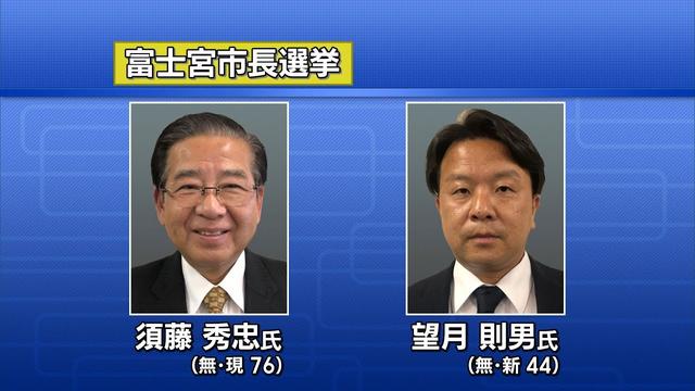 画像: 静岡・富士宮市長選は現職と新人の一騎打ちか　統一地方選の後半戦スタート youtu.be