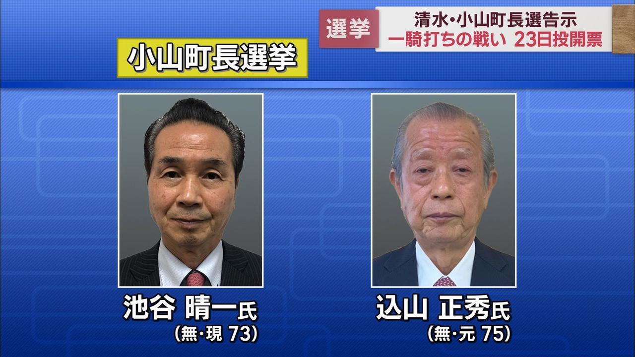 画像: 小山町長選挙