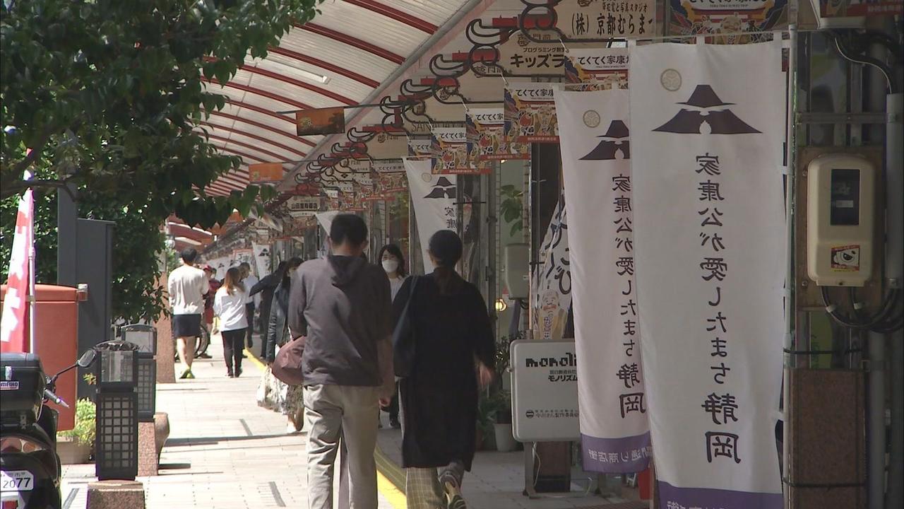 画像1: 静岡浅間神社に続く商店街は「徳川家康一色」