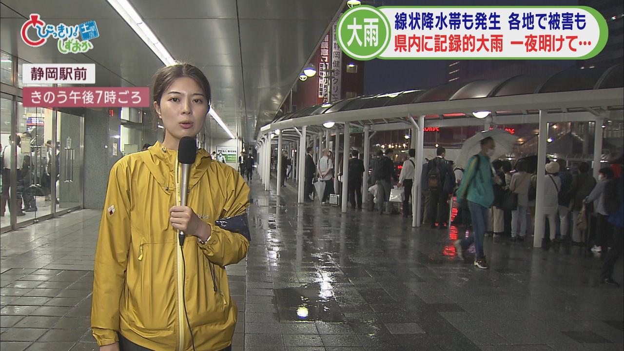 画像: 列車の運転見合わせでタクシー乗り場には行列が