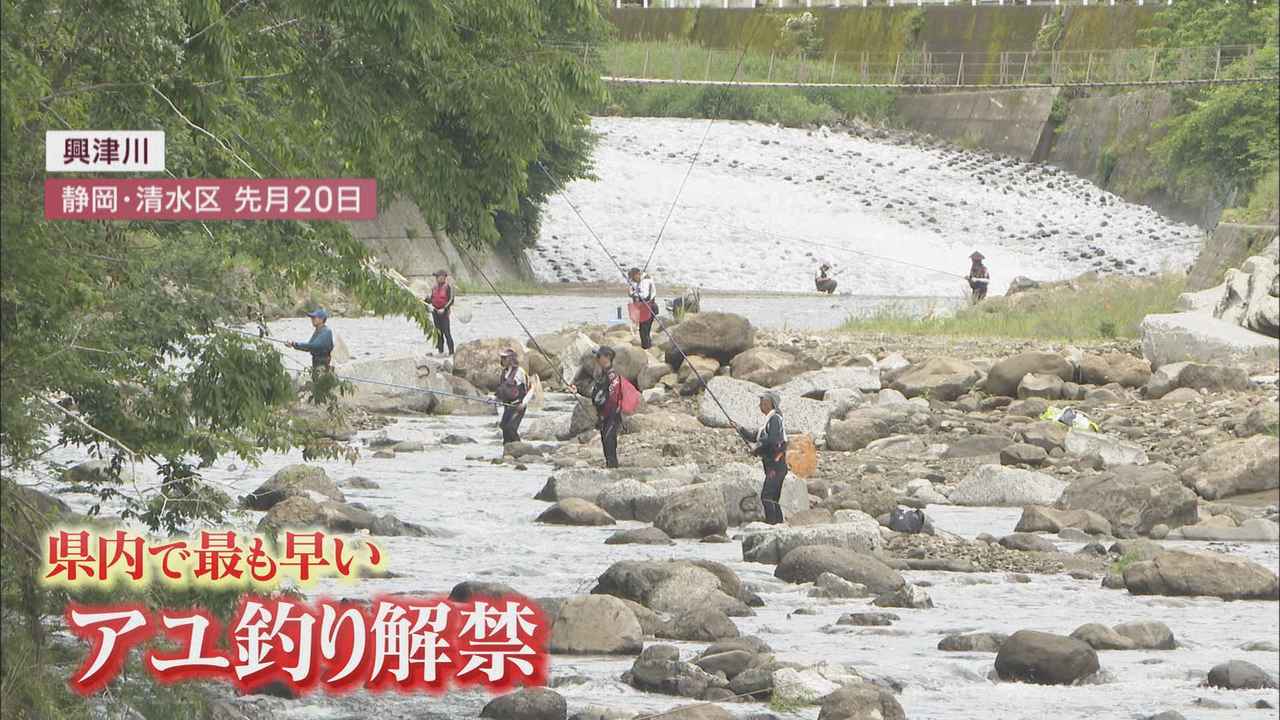 画像2: 興津川にも大きな影響…この数日間釣り人の姿なく