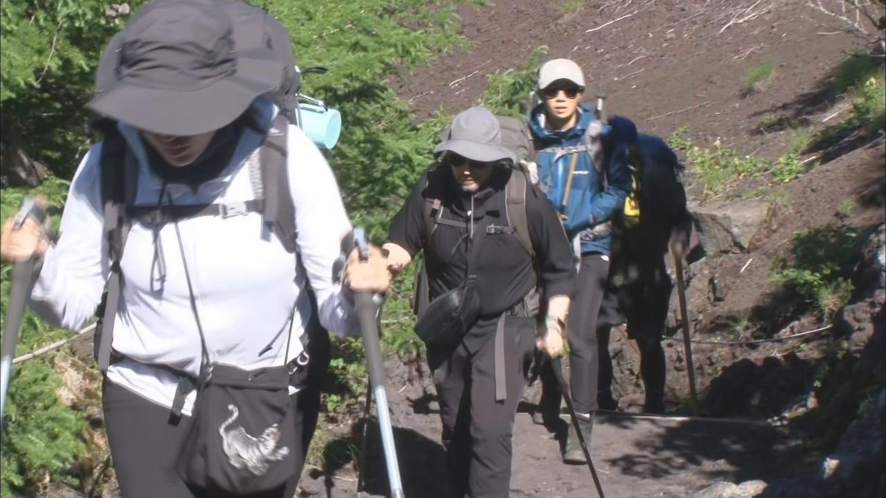 画像: 富士登山（10日）