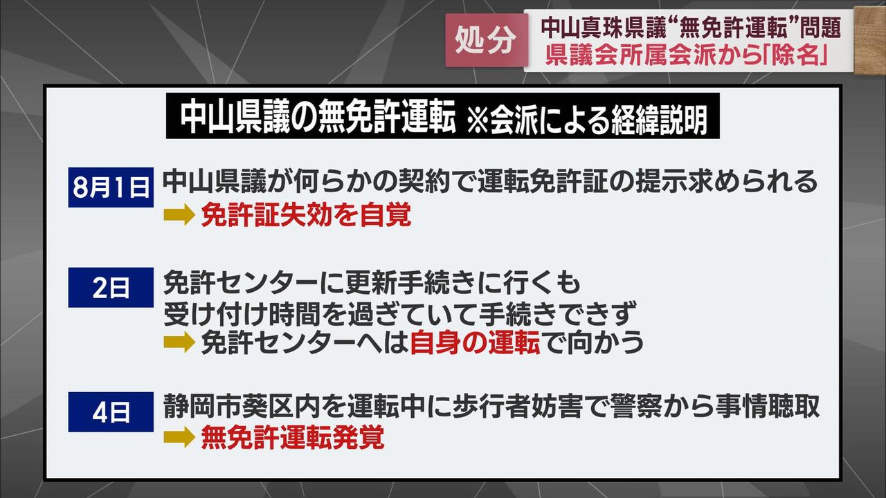 画像1: 無免許運転の経緯は