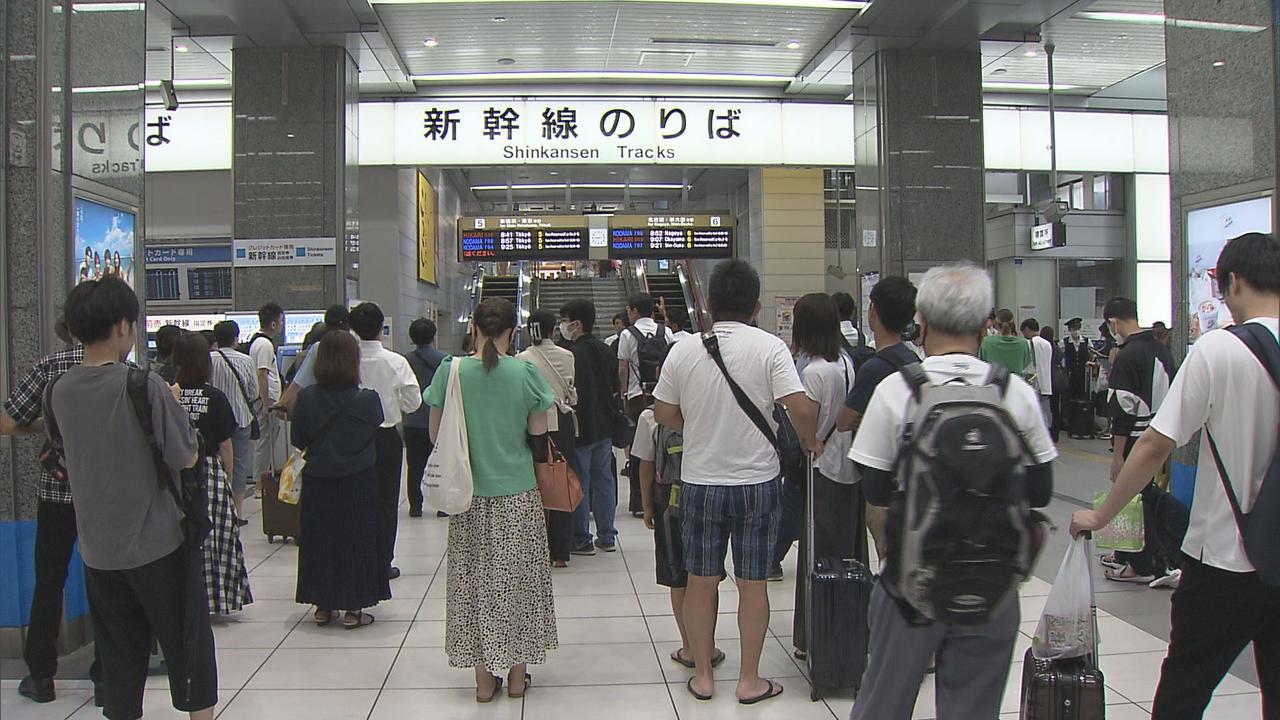 画像: 静岡駅　午前9時ごろ