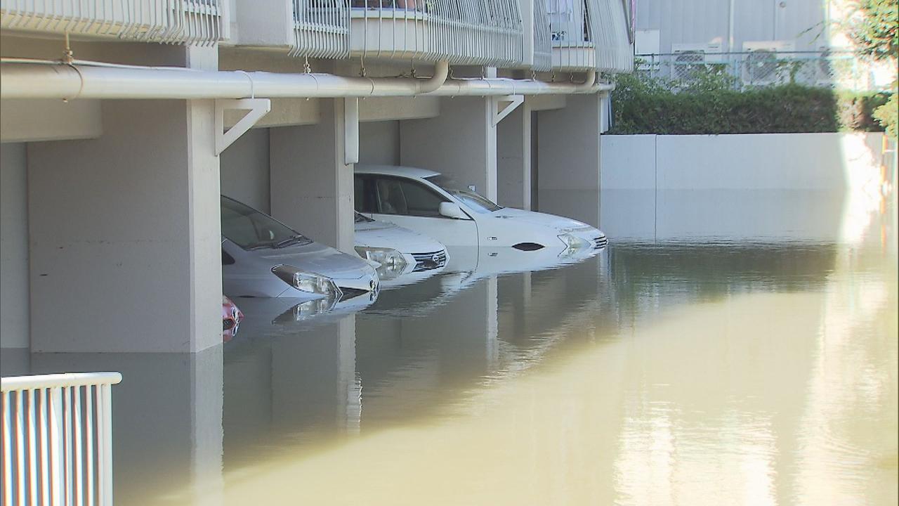 画像: 去年9月の清水区の台風被害