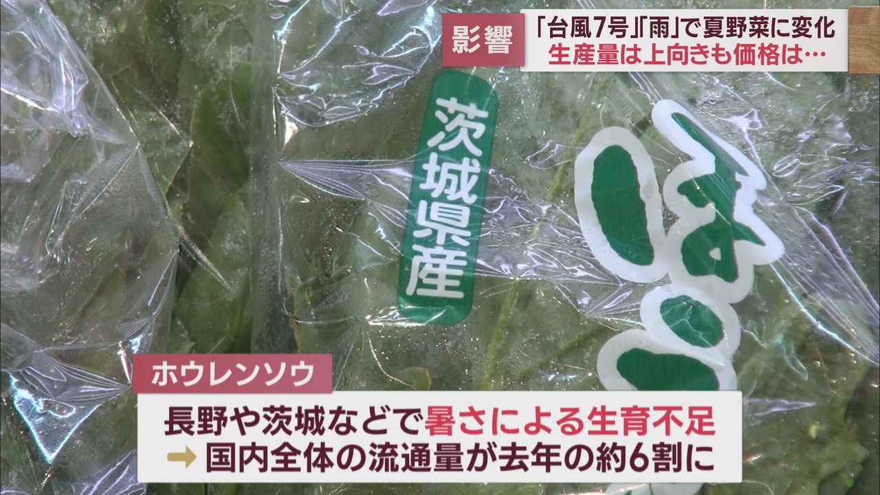 画像1: 他にも値上がりしている野菜が