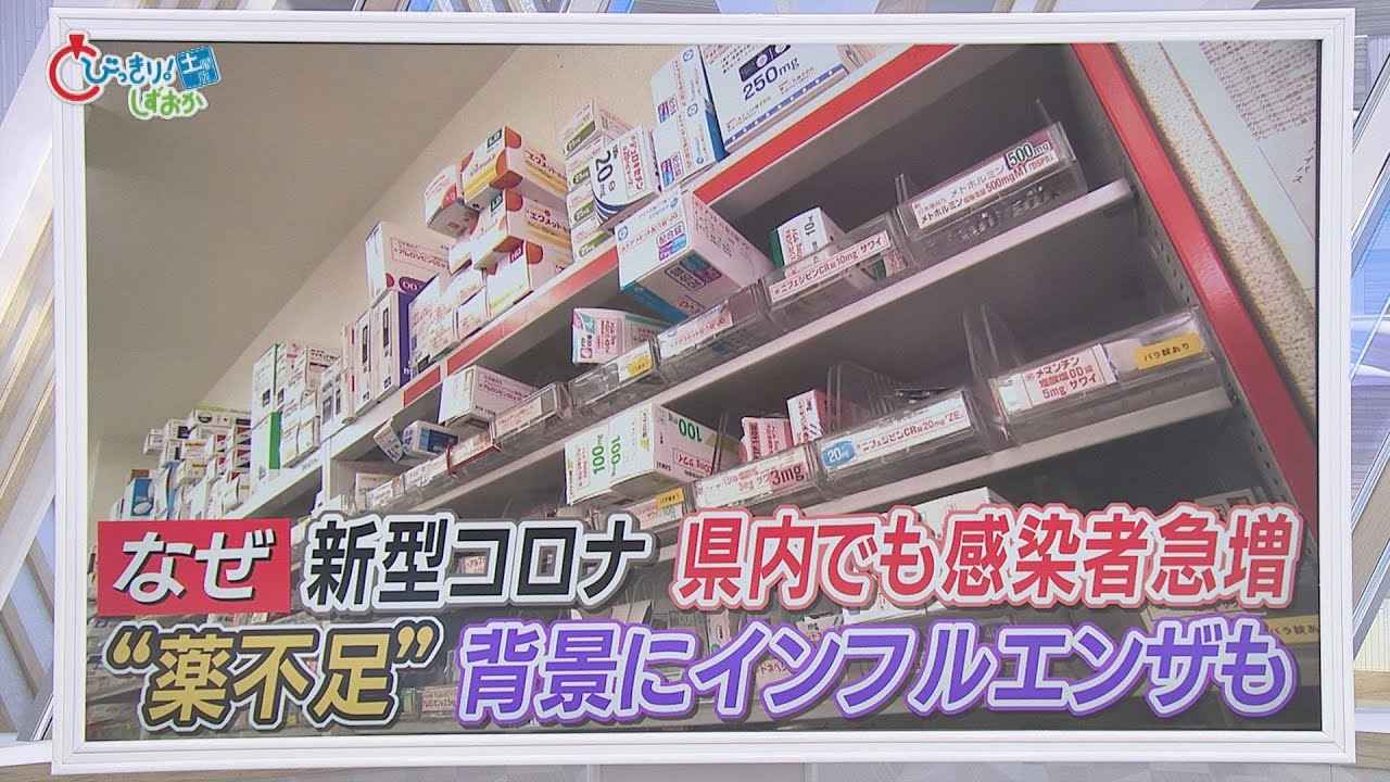 画像: 新型コロナとインフルエンザのW流行で「薬が足りない」　県担当者「解熱剤などの備えも必要」　静岡県 youtu.be