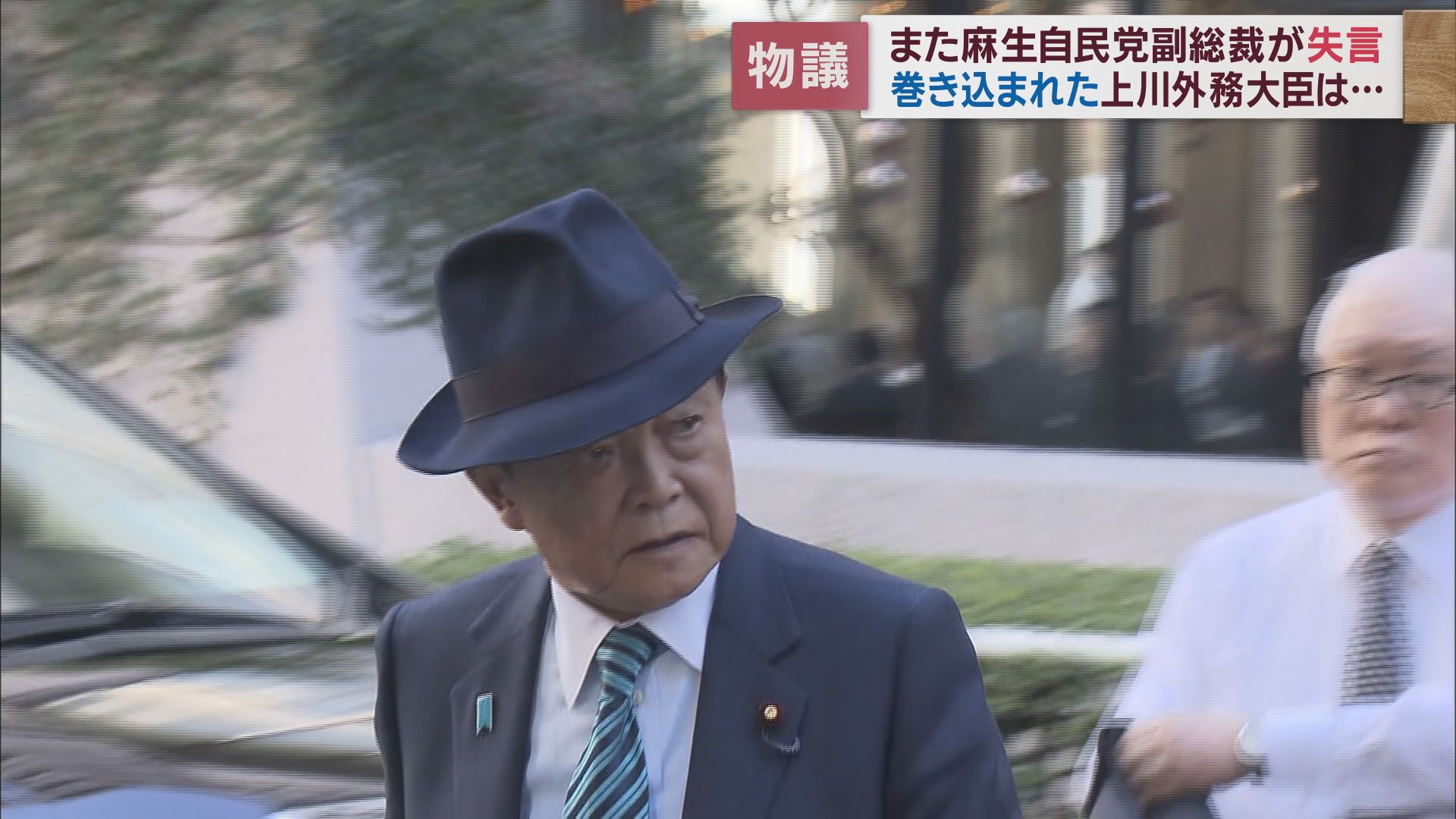 自民党　麻生副総裁