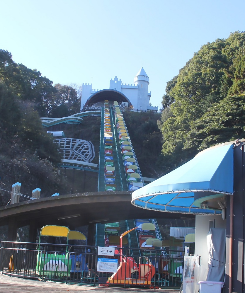 提供：静岡市立日本平動物園　ローラースライダーなど