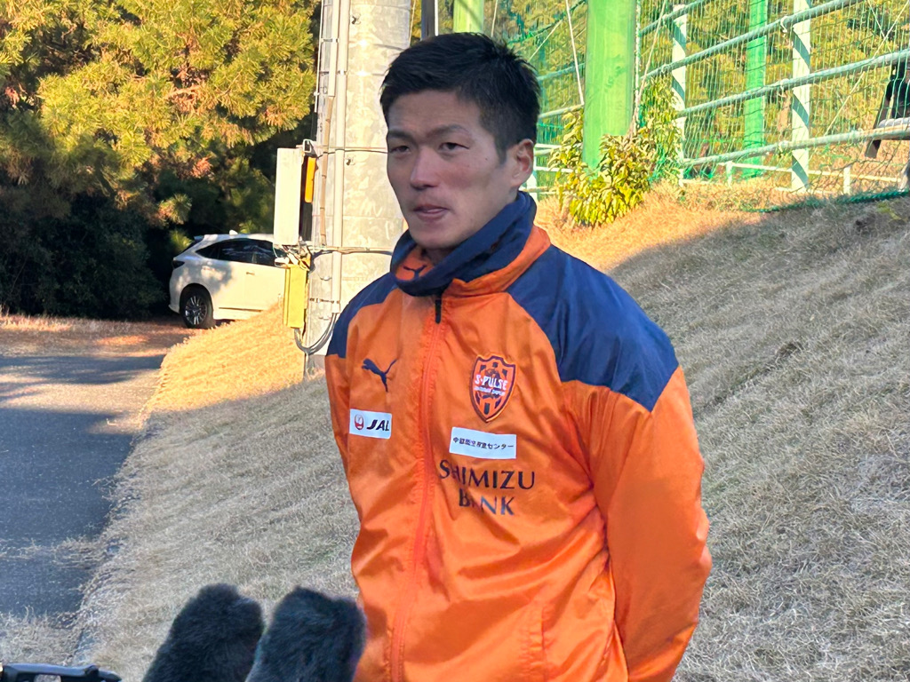 【J1へ】清水エスパルス始動！エースナンバー23に復帰した北川航也が決意「体もシャープになってきた」