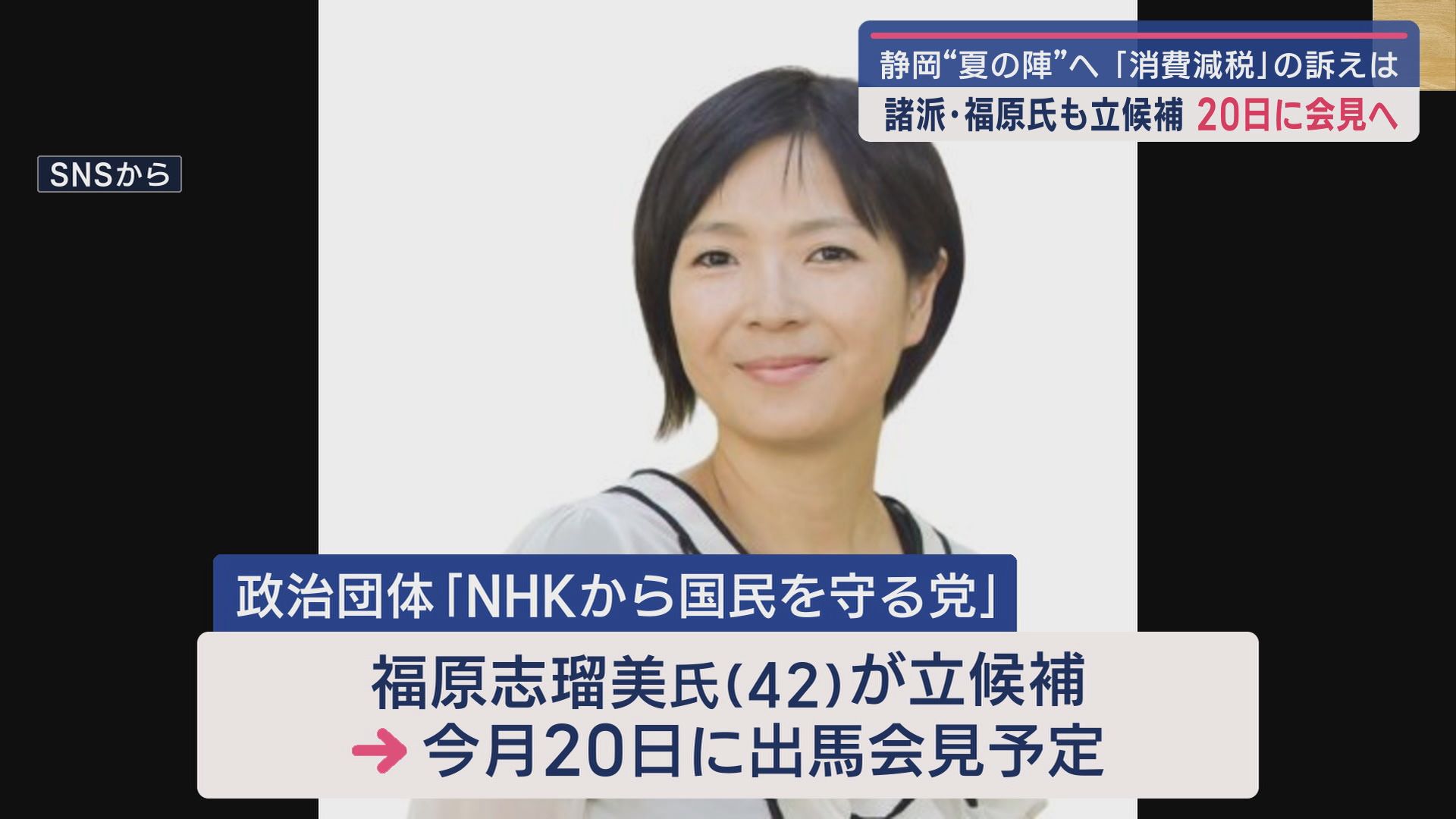 2カ月後に迫る夏の参院選 出馬を予定する候補者はこのゴールデンウィークも静岡県内各地で活動 消費税減税をめぐる訴えは?