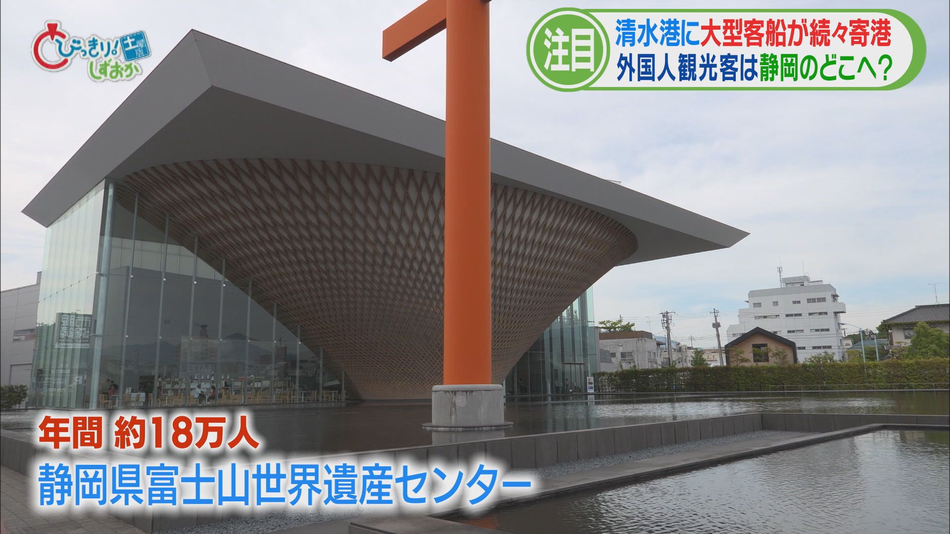 「毎日富士山見てます」「オー! ウラヤマシイ」 わずか3カ月間で1000万人超の外国人が訪日 清水港、富士宮市