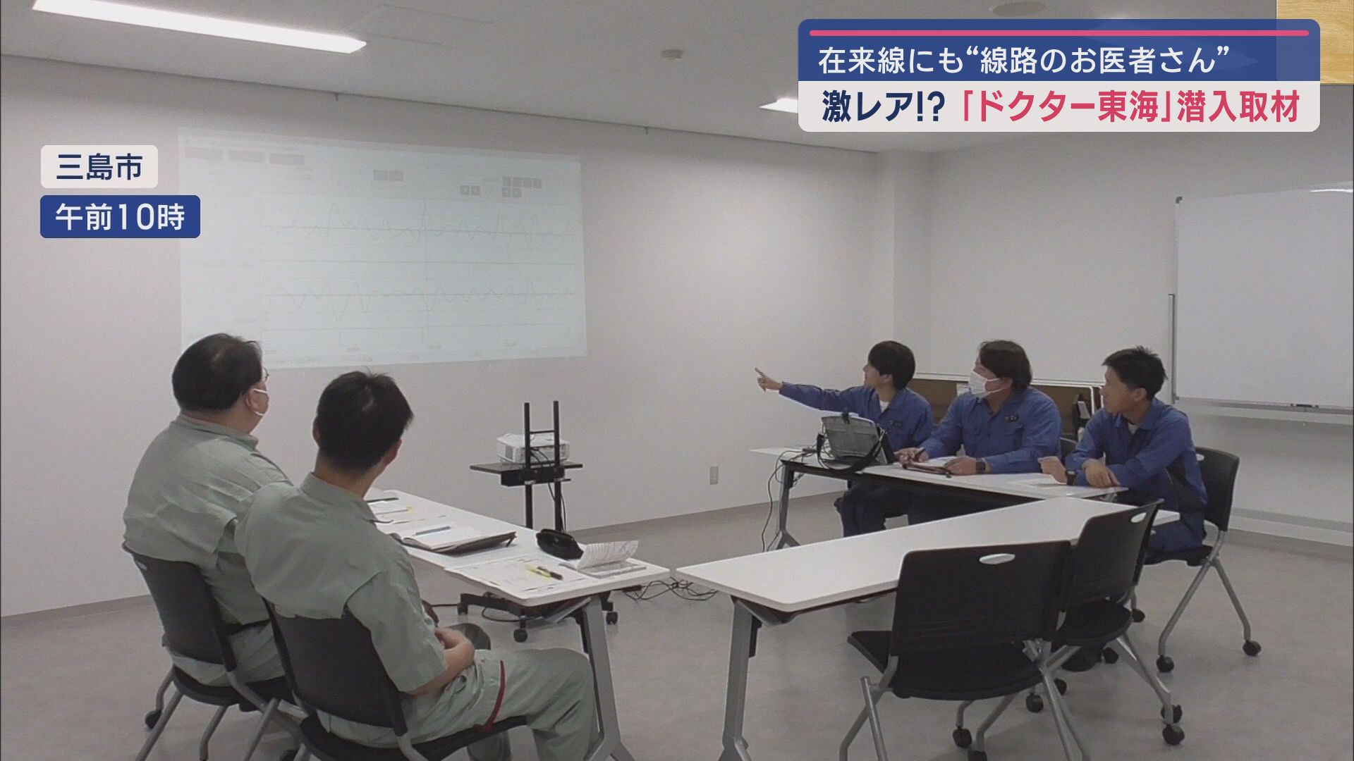 観測したデータ