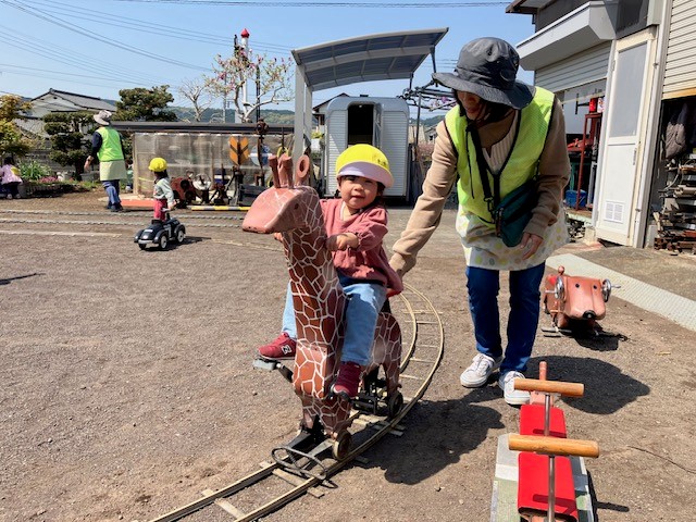 園児も楽しそう