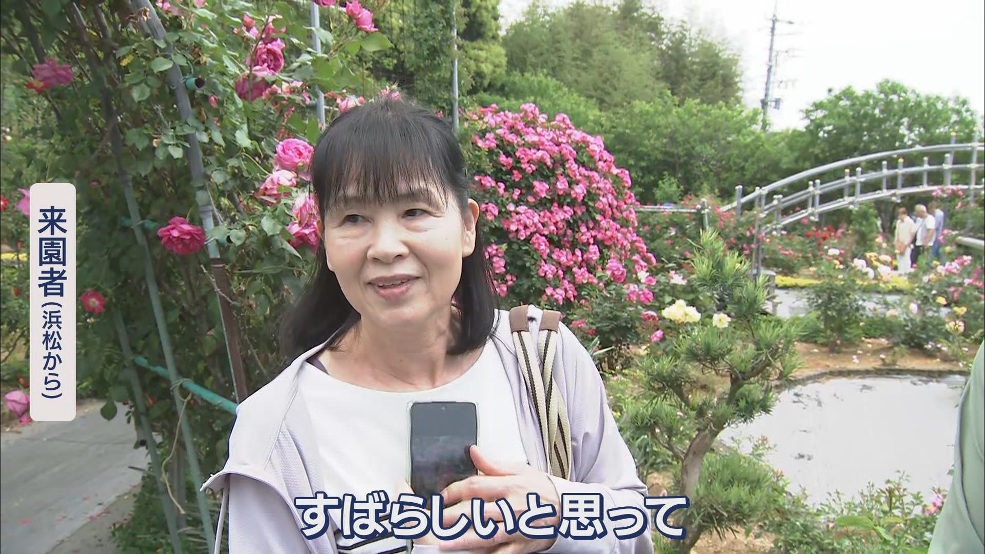 1400株のバラに込めた妻への思い…84歳が管理する無料バラ園　去年の大きな被害を乗り越えて　浜松市