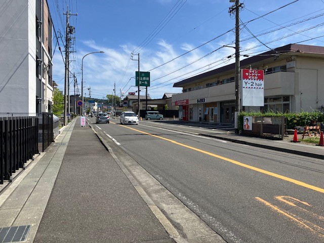 右折しても渋滞なし