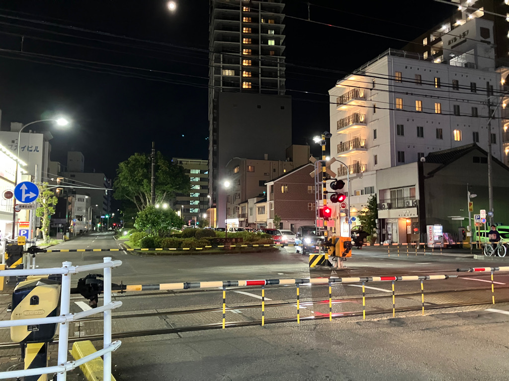 日吉町駅付近