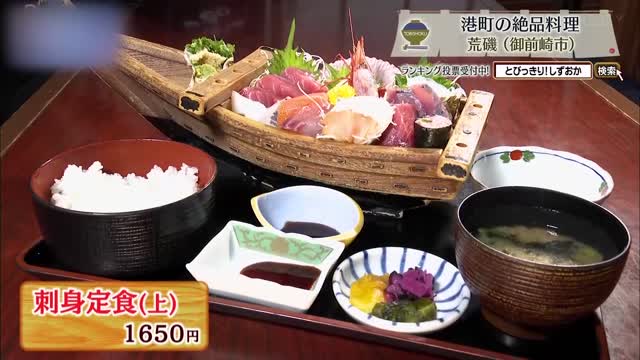 刺身定食(上)1650円