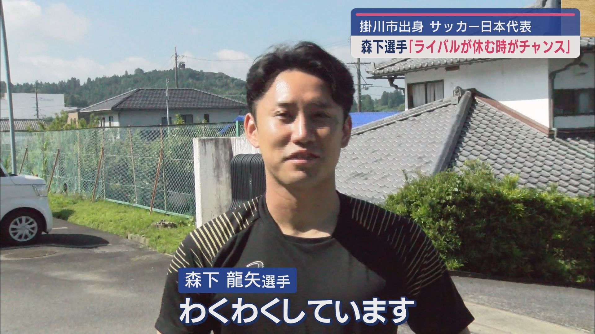 森下龍矢選手