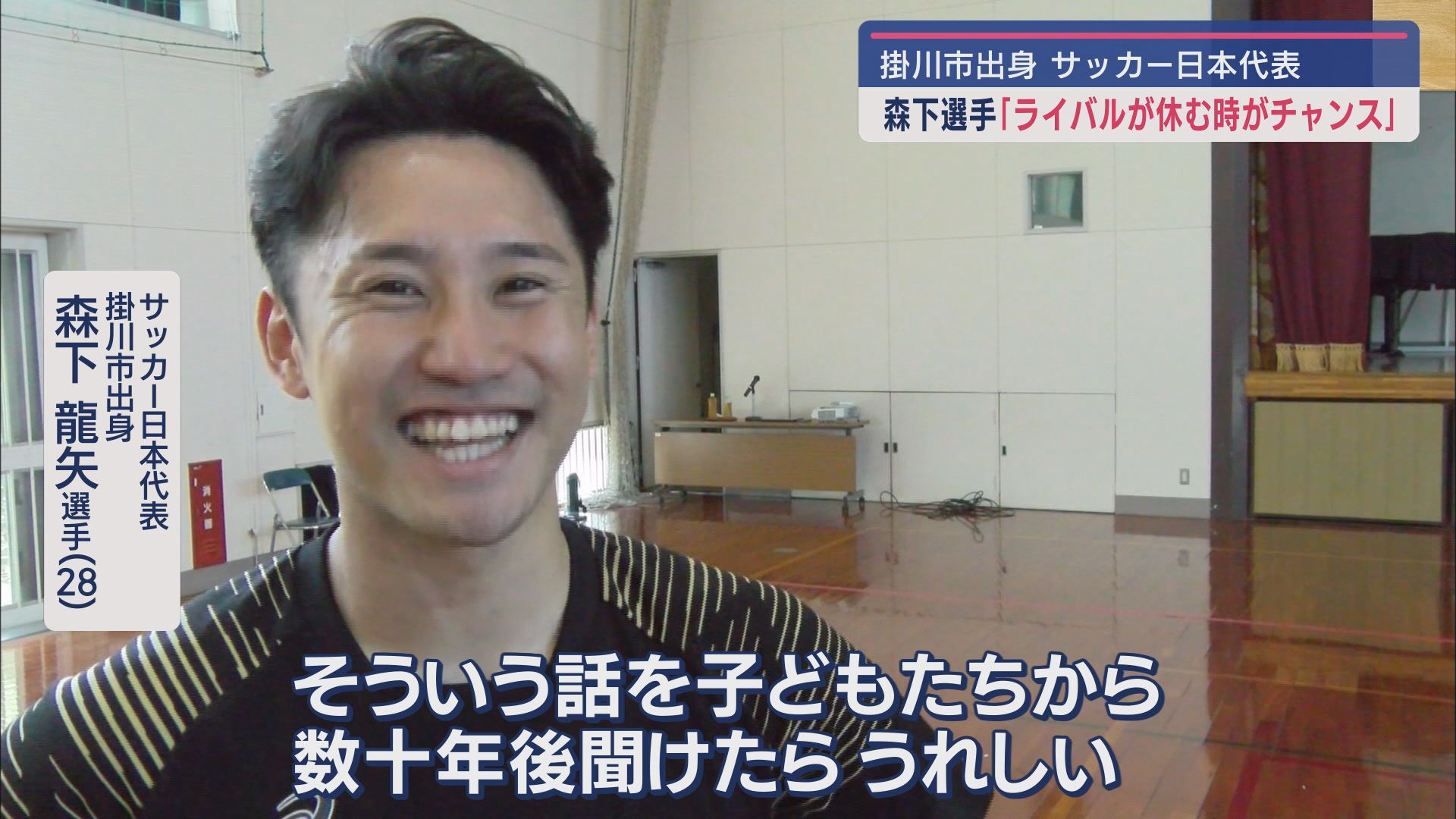 森下龍矢選手