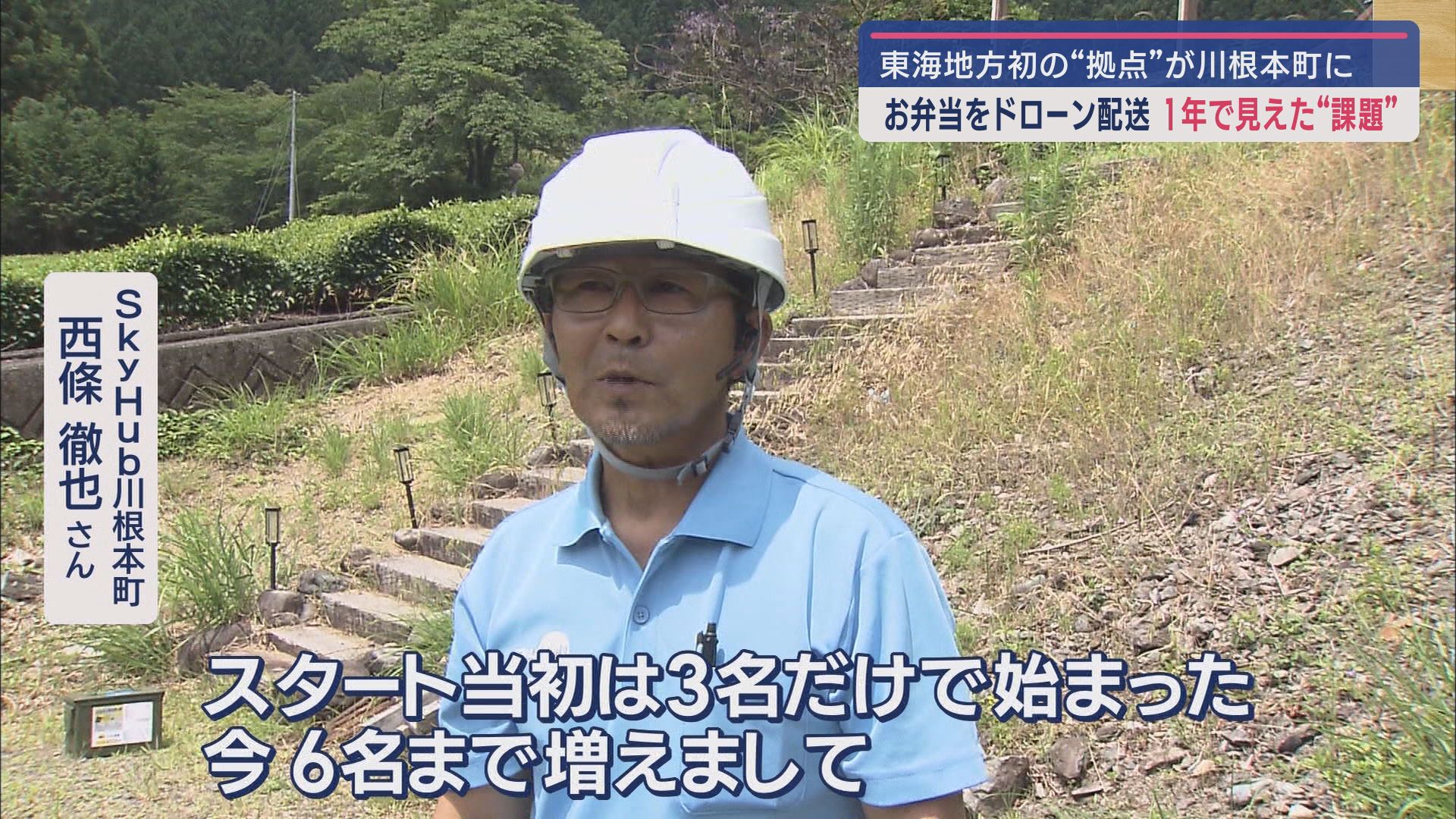 skyhub川根本町・西條徹也さん